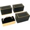 3 Bangle Bracelet Boxes, 4 Black Velvet Flocked Ring Gift Boxes kit